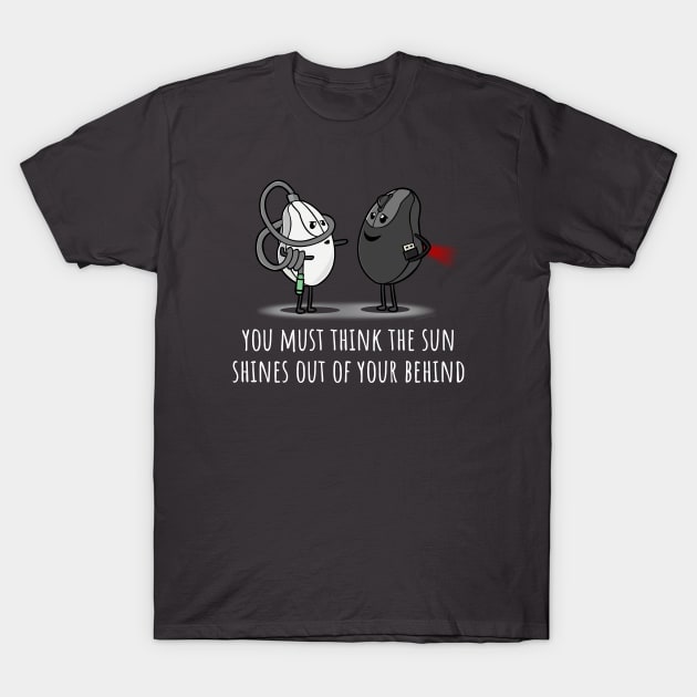 A More Modern Computer Mouse Geeky T-Shirt by NerdShizzle